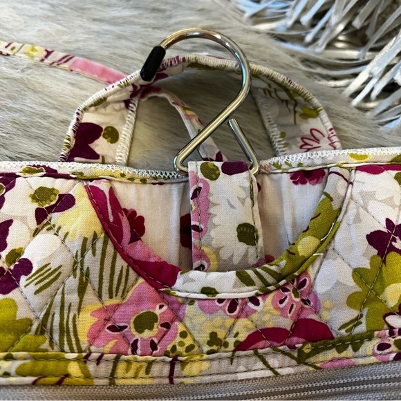 VERA BRADLEY Make Be Blush 2010 Iconic Large Hanging Organizer Trifold Cosmetic - Picture 8 of 15